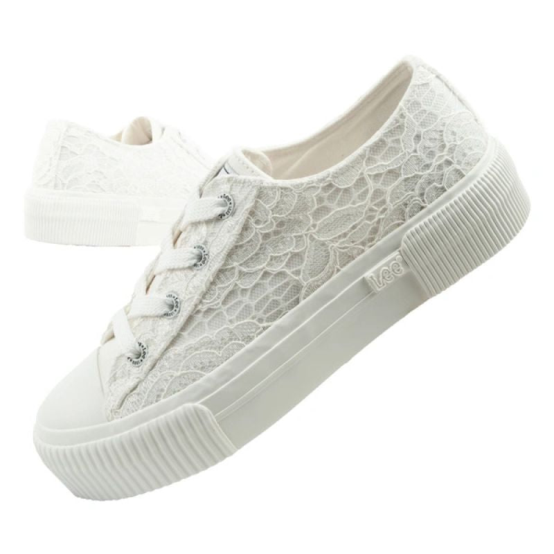 Lee Isla women's sports shoes sneakers white platform lace To be categorized Your Sports Performance