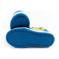 Leomil children's sports shoes Pokemon sneakers lightweight with velcro LED blue