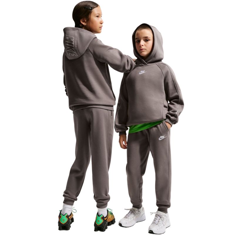 Nike Sportswear Club Fleece Kids Tracksuit Gray HQ9318 289