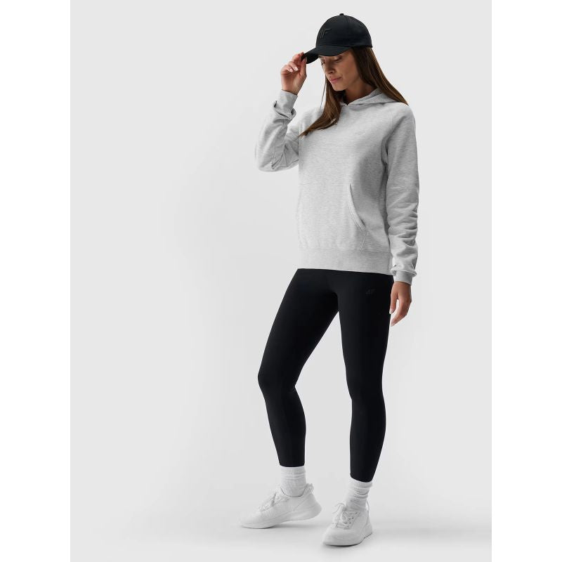 Women's sweatshirt with hood, open, 4F 4FWMM00TSWSF1764-27M *Kategoria tymczasowa Your Sports Performance