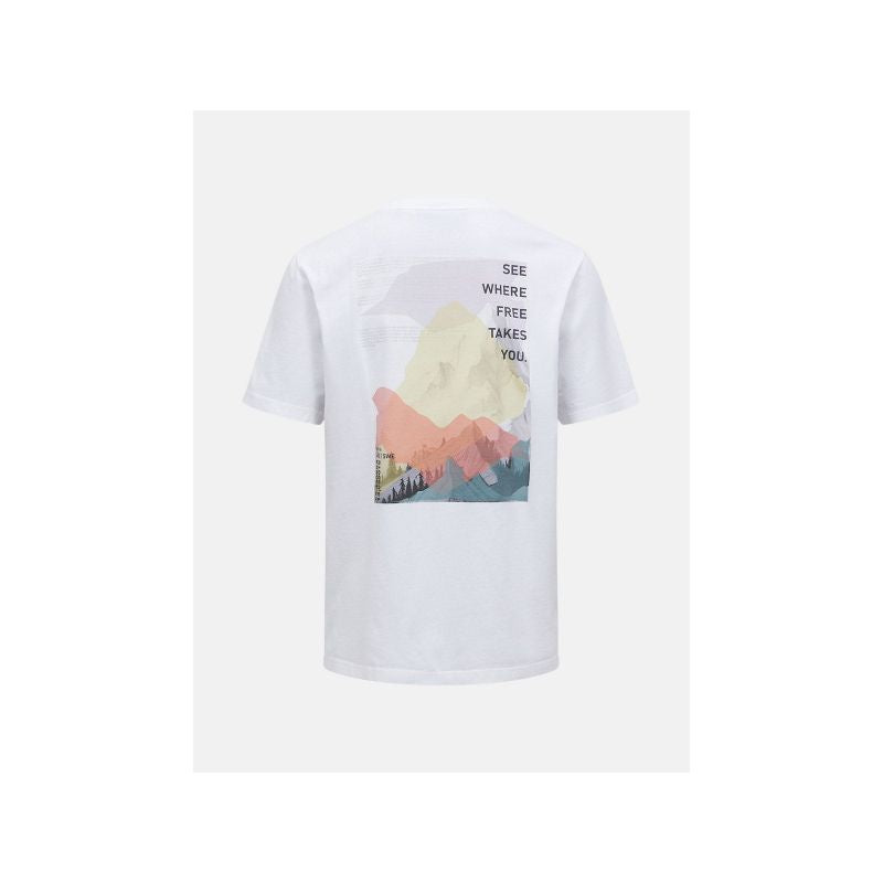 PEAK PERFORMANCE M Original Graphic Tee, white