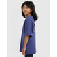 Oversized T-shirt with print for girls 4F 4FJRAW25TTSHF3187-33S *Kategoria tymczasowa Your Sports Performance
