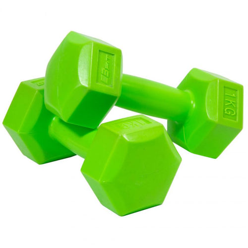 EB FIT Composite Dumbbell Set 2x1kg Green 1027012 Accessories/Training equipment Your Sports Performance