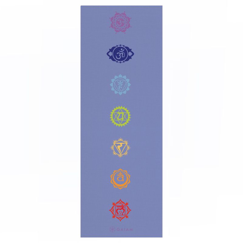 GAIAM Chakra 4 MM 55321 Yoga Mat Accessories/Training equipment Your Sports Performance