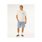 Men's RIP CURL Bells Pro 26 Bell Logo Tee White