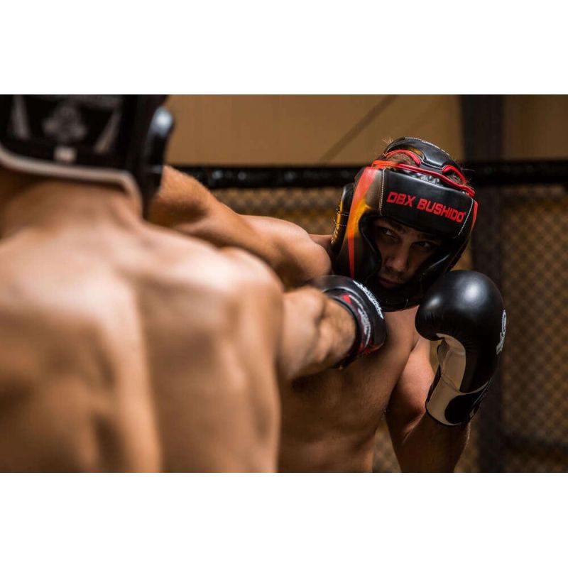 M Boxing Helmet - Phantom Red DBX Bushido