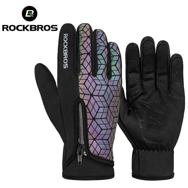 Rockbros cycling gloves S077-8 black-oil M Rockbros/Odzież Rowerowa/Rękawiczki/Zimowe Your Sports Performance