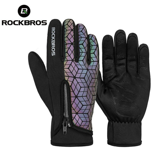 Rockbros cycling gloves S077-8 black-oil M Rockbros/Odzież Rowerowa/Rękawiczki/Zimowe Your Sports Performance
