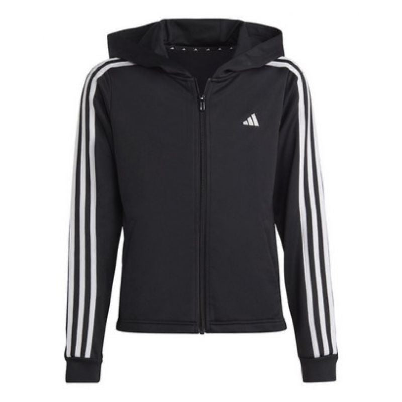 Sweatshirt adidas TR-ES 3 Stripes FZH Jr. HR5792 Clothing/Lifestyle Adidas