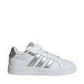 Adidas Grand Court 3.0 Kids' Shoes White and Silver JP9368