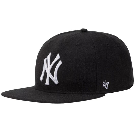 47 Brand MLB New York Yankees No Shot Cap B-NSHOT17WBP-BK Clothing/Lifestyle/47 Brand Your Sports Performance