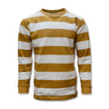 Men's Taikan Striped Crew Sweatshirt - 1306004.TAN Taikan