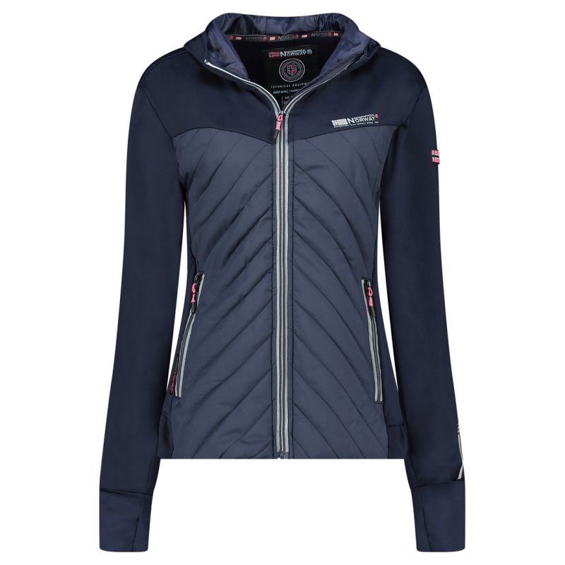 Geographical Norway Softshell TRIANGLE NAVY / PINK DB LADY 024 (WY3257F/GN/Navy / Pink) In preparation Your Sports Performance