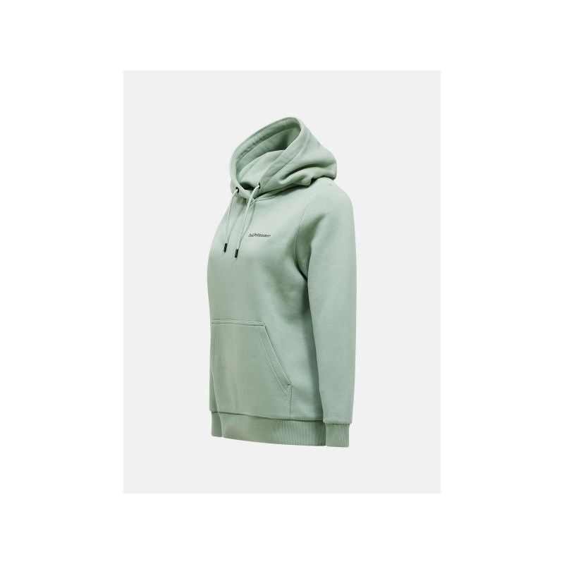 Women's PEAK PERFORMANCE W Original Small Logo Hoodie Green
