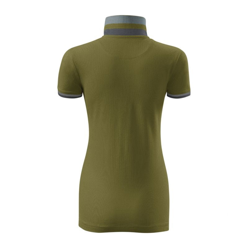 Malfini Collar Up polo shirt W MLI-257A3 avocado green Clothing/Lifestyle/T-shirts/Malfini Malfini