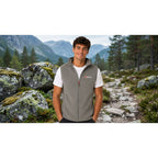 Men’s Fleece Jacket Geographical Norway VUG DARK GREY DB MEN 233 (WZ4424H/GN-DARK GREY)