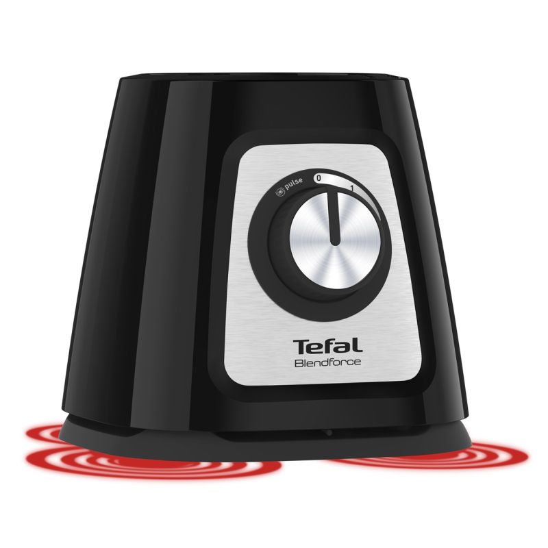TEFAL BL438831 BlendForce Tabletop Blender, 800 W, jug material: plastic, jug capacity: 1.25 L, ice crushing, color: black AGD - Produkty/Miksery / Blendery Your Sports Performance
