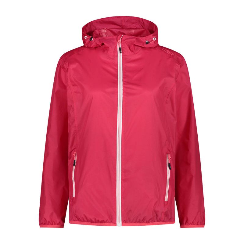 Cmp Woman Rain Fix Hood Jacket W 3X53256-37CC Clothing/Outdoor/CMP Your Sports Performance