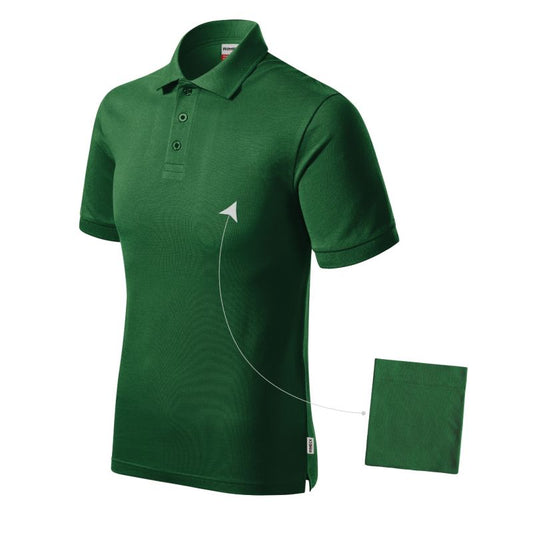 Men's Resist Heavy Polo Shirt (Bottle Green 06 (brand label)) Clothing/Lifestyle/T-shirts/Malfini/Polo Your Sports Performance