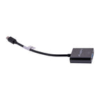 Lanberg AD-0006-BK adapter (Mini DisplayPort M - D-Sub (VGA) F; 0.20m; black) Kable i adaptery/Adaptery, przejściówki Your Sports Performance