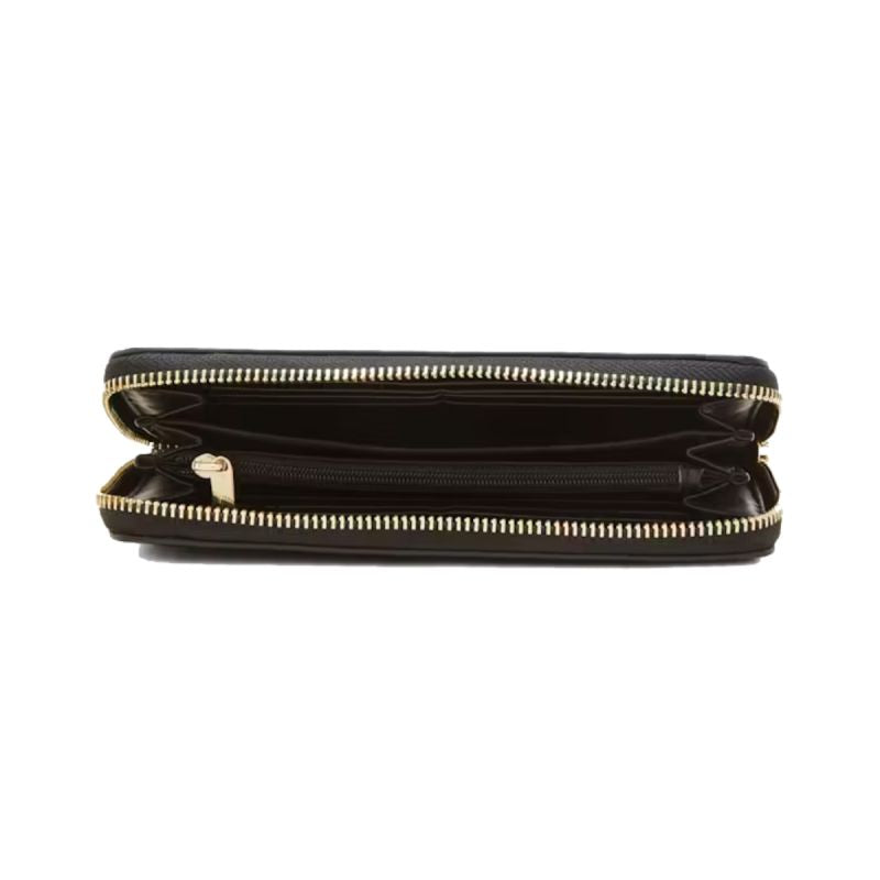 Tommy Hilfiger Poppy Plus Large Women's Wallet, Black, One Size - AW0AW15586-BDS Akcesoria i sprzęt koszykarski/Saszetki, nerki Your Sports Performance