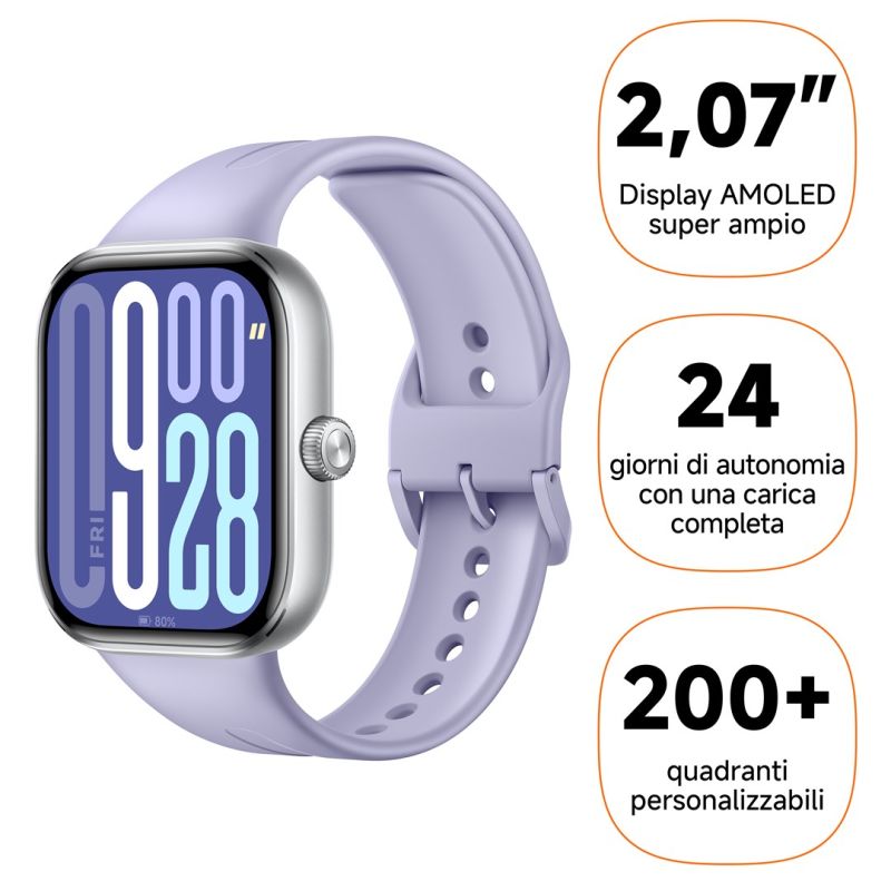 Xiaomi Redmi Watch 5 Lavender Purple smartwatch In preparation Your Sports Performance