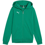 Puma teamGoal Casuals Hooded Kids' Sweatshirt Green 658596 05 In preparation Your Sports Performance