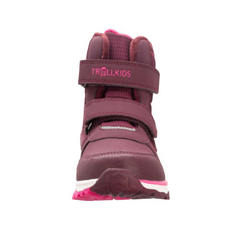 Trollkids Kids Hafjell Winter Boots for girls/boys waterproof purple (264-419) Trollkids