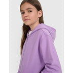 Girls' sweatshirt with a hood, 4F 4FJRAW25TSWSF2466-51S Clothing Your Sports Performance