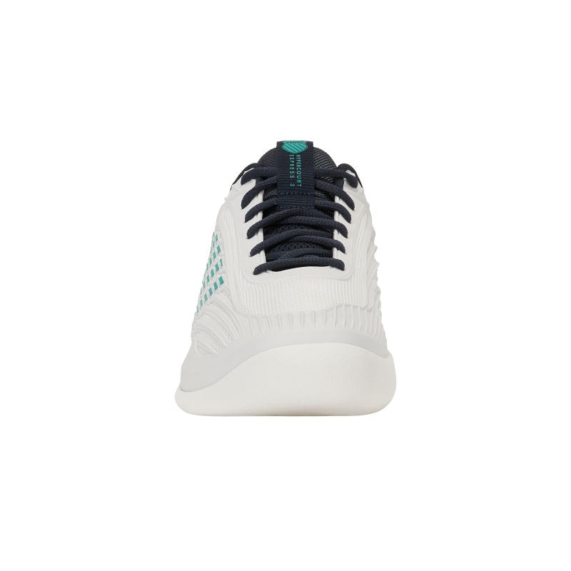 K-Swiss HCE3 CARPET BLANC DE BLANC/CARBON/BALTIC-M (04900-162-M)