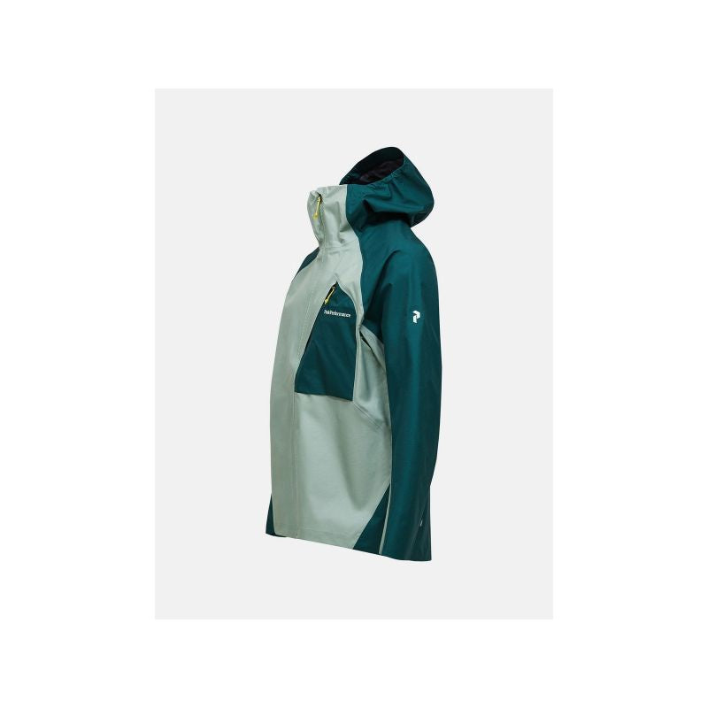 Men's PEAK PERFORMANCE M Trail Hipe 3L Shell Jacket green