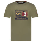 Canadian Peak T-shirt JOFOTENEAK KAKI RM MEN 254 (RBMSZ1255H/CP-KAKI) In preparation Your Sports Performance