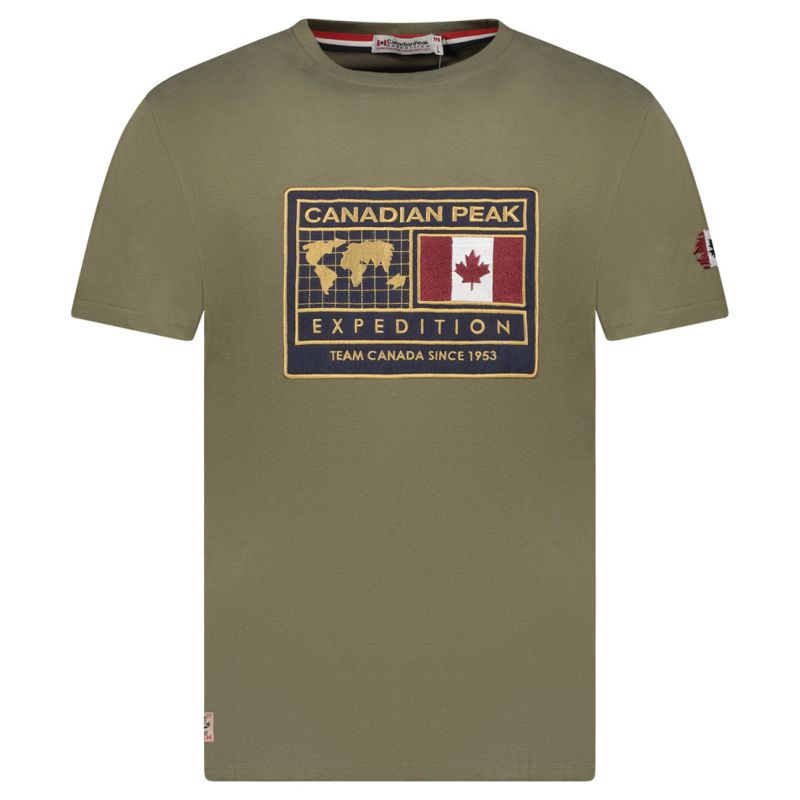 Canadian Peak T-shirt JOFOTENEAK KAKI RM MEN 254 (RBMSZ1255H/CP-KAKI) In preparation Your Sports Performance