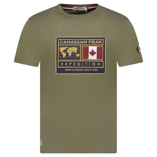 Canadian Peak T-shirt JOFOTENEAK KAKI RM MEN 254 (RBMSZ1255H/CP-KAKI) In preparation Your Sports Performance