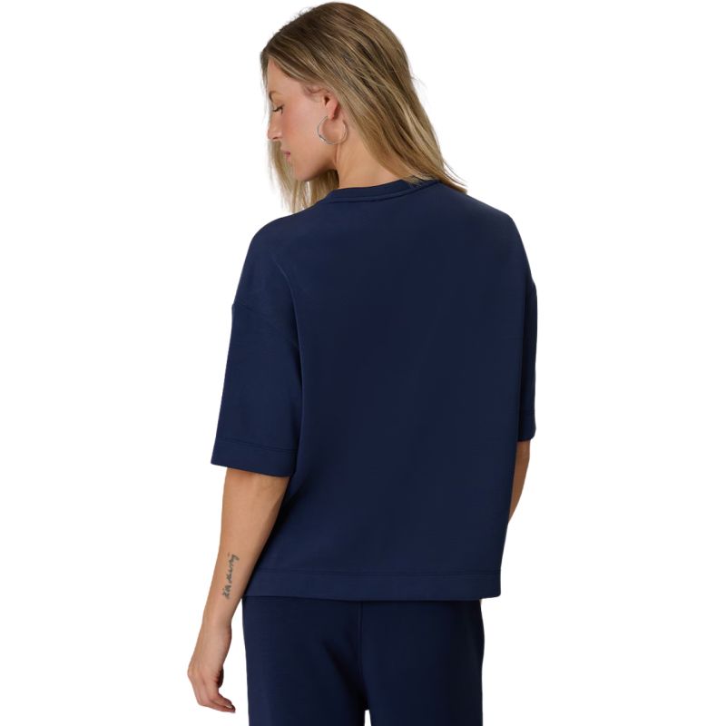 Women's 4F F3489 Navy Blue T-Shirt 4FWAW26TTSHF3489 31S