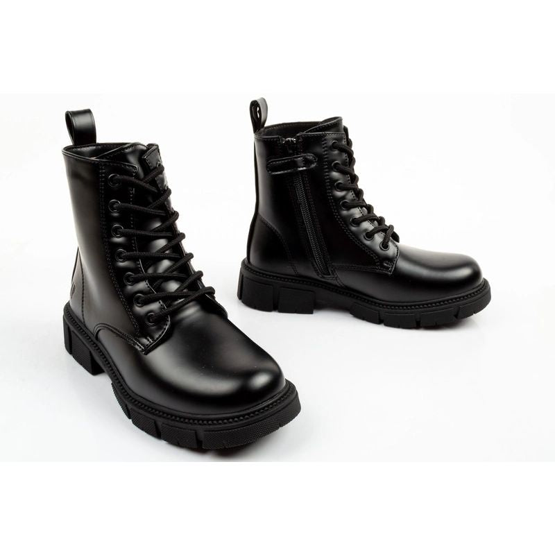 GAP children's shoes Aspen ankle boots for girls black fashionable ankle boots