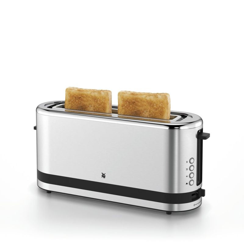 WMF toaster, 2 slices, silver, stainless steel, power 900 W, input voltage AC 220-240 V, frequency 50/60 Hz, width 366 mm, depth 110 mm, height 156 mm AGD - Produkty/Tostery Your Sports Performance