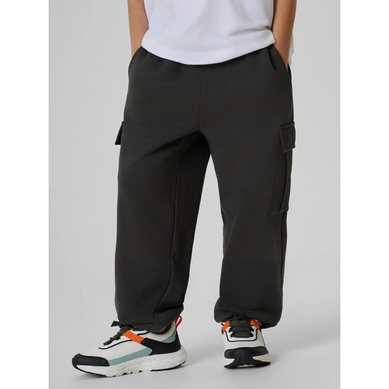 Boys' cargo sweatpants 4F 4FJKAW26TTROM2085-22S
