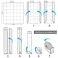 METEOR PICNIC BLANKET 200x200 cm XXL zigzags multicolor To be categorized Your Sports Performance