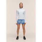 CASALL Breeze Printed Running Short, navy blue