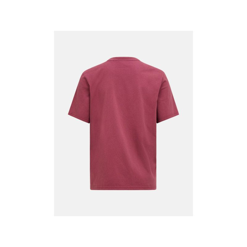PEAK PERFORMANCE M Original Small Logo Tee red