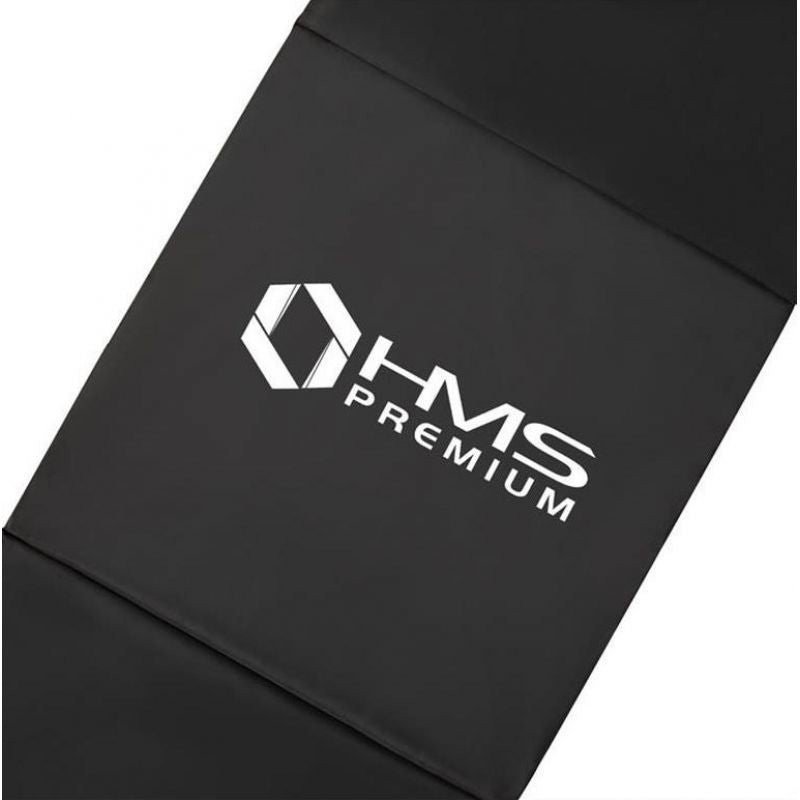 Folding gymnastics mattress black 1800x600x500mm HMS MGS02 In preparation Your Sports Performance