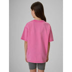 Girls' cotton T-shirt 4F 4FJRSS26TTSHF3981-54S