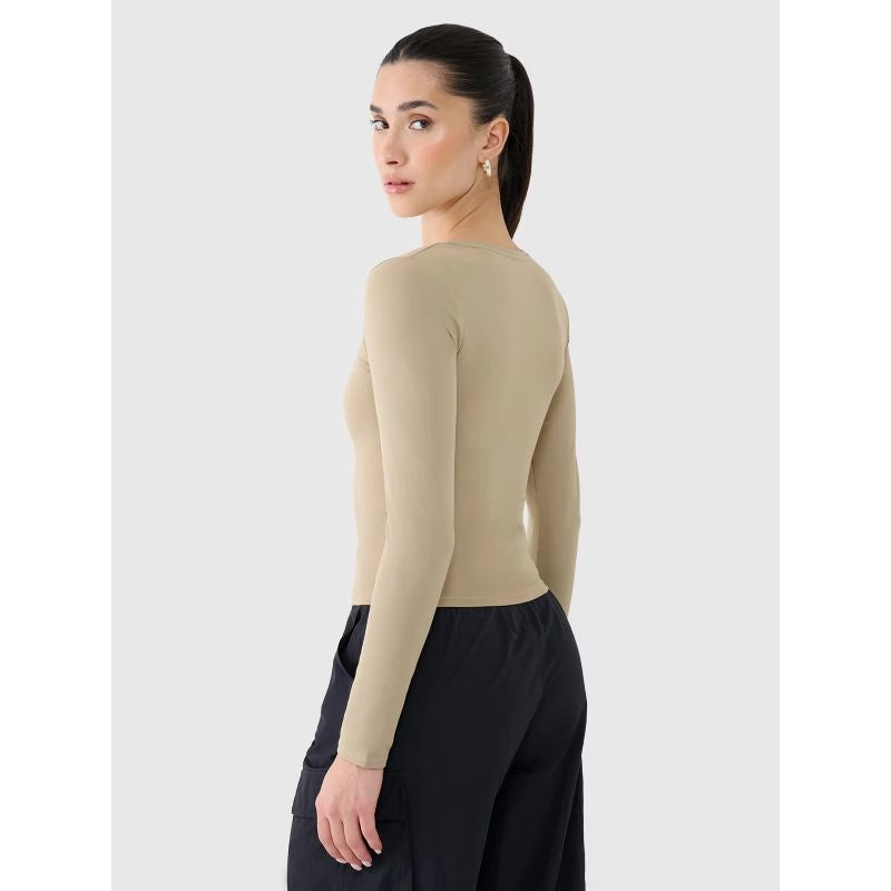 Longsleeve slim smooth women's 4F 4FRSS25TLONF511-83S *Kategoria tymczasowa Your Sports Performance