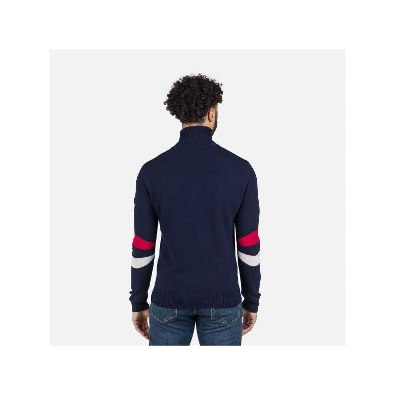 Rossignol Signature Hz Knit Navy Blue Sweater Rossignol