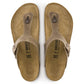 Birkenstock Gizeh Oiled Leather Tobacco Brown Narrow Women's Flip-Flops (0943813) Footwear/Lifestyle/Brinkenstock/Japonki Birkenstock