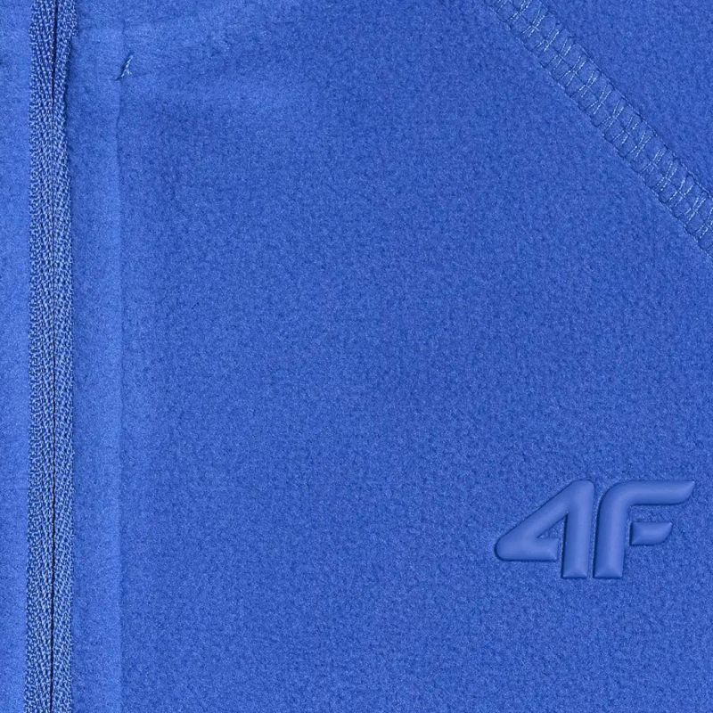 Boy's fleece sweatshirt 4F M058 cobalt 4FJWAW25UFLEM058 36S In preparation Your Sports Performance