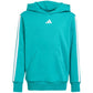 adidas 3 Stripes Fleece Hoodie 225 Turquoise JN2417 In preparation Adidas