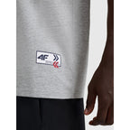 Men's oversize printed T-shirt 4F 4FRAW25TTSHM3257-27M 4f