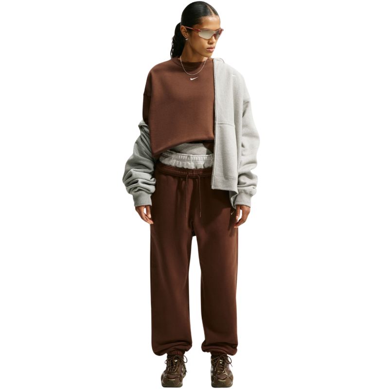 Nike Studio Fleece Women's Sweatshirt Brown IM8082 259